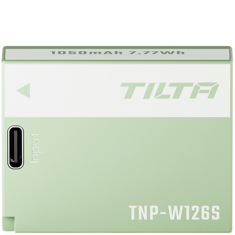 Аккумулятор Tilta NP-W126S Type-C 1050mAh Светло-зелёный preOrder=24.11.2026