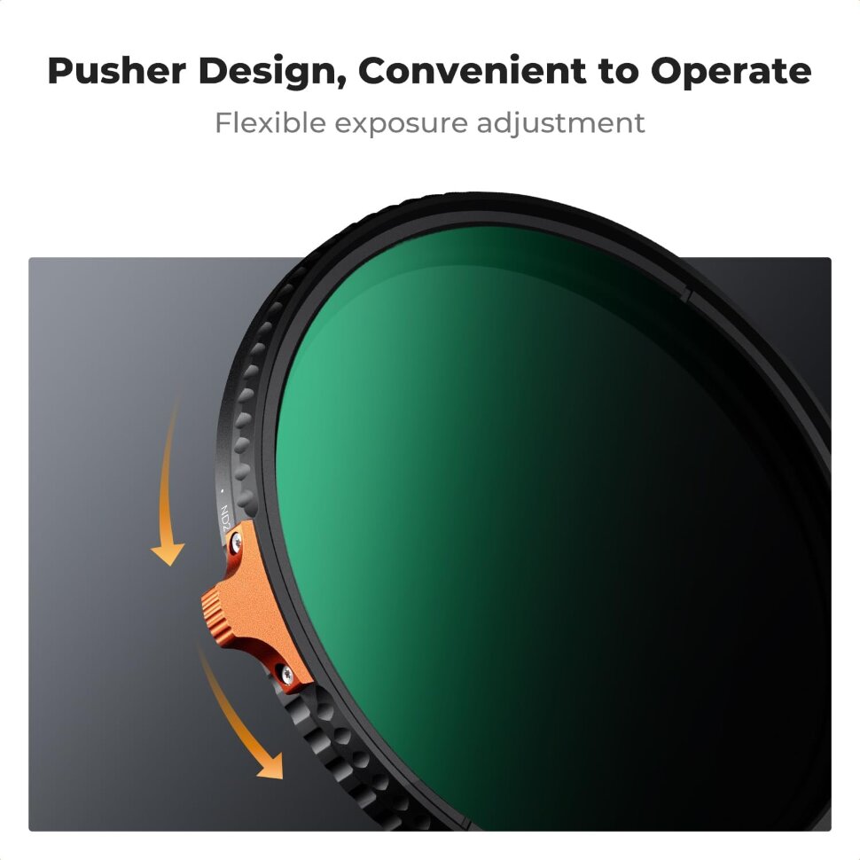 Светофильтр K&F Concept Nano-X ND2-400 Ultra Low Reflectivity 49мм