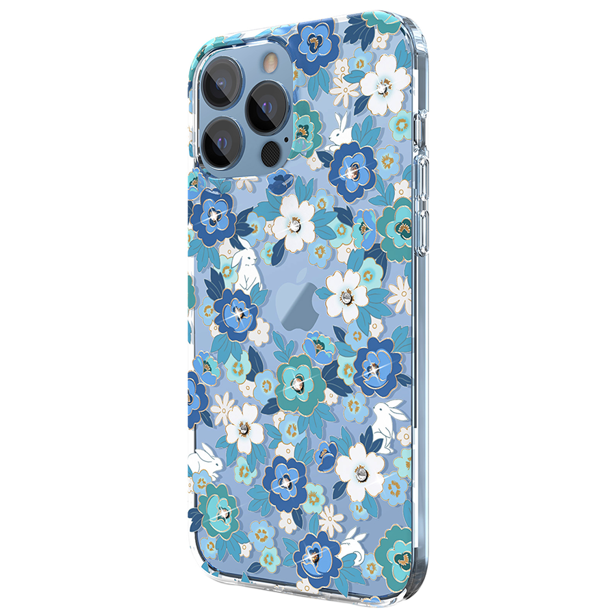 Чехол PQY Brilliant для iPhone 13 Pro Синий 