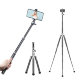 Штатив Ulanzi SK-04 Selfie Stick Tripod Чёрный - Изображение 133234