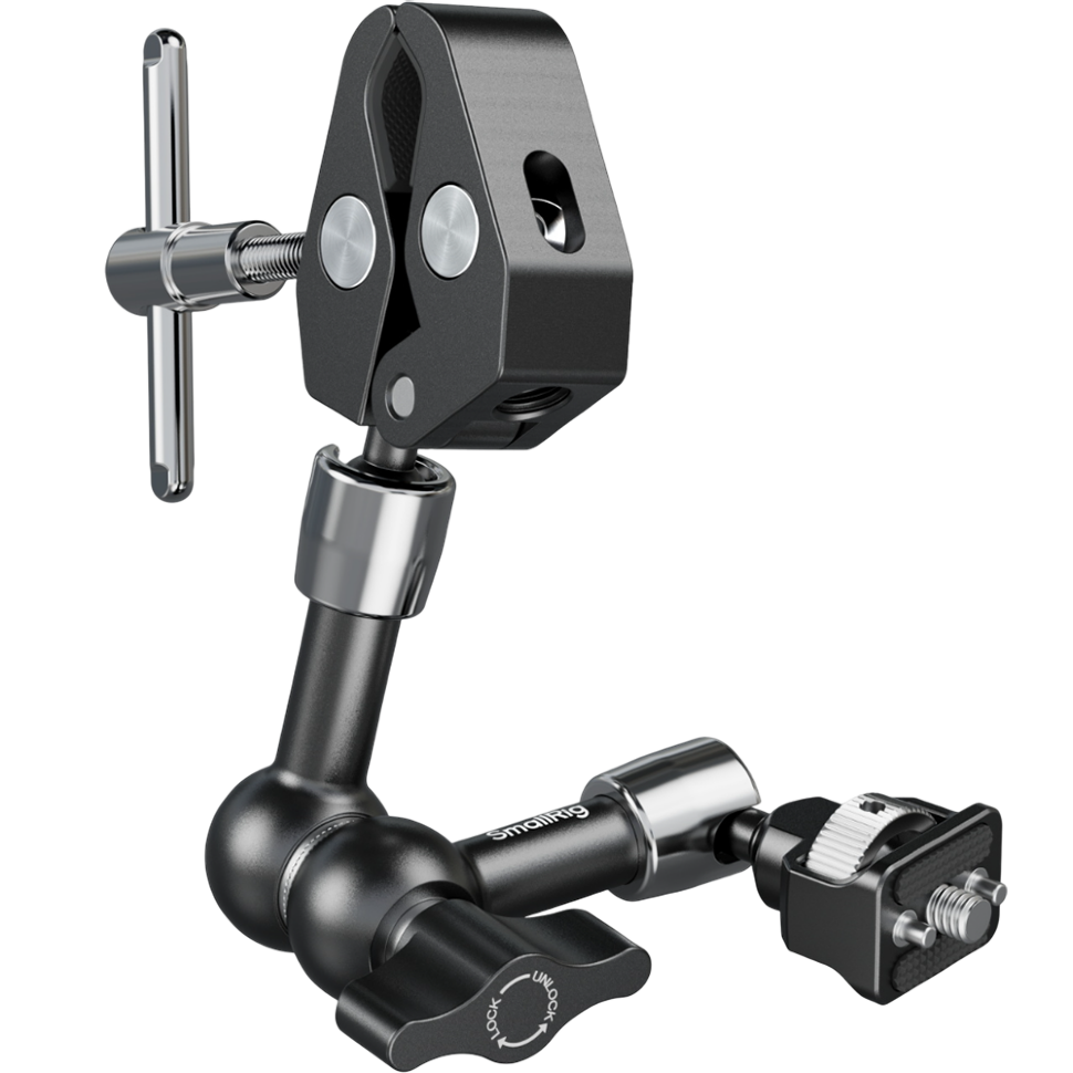 Magic Arm с зажимом SmallRig 5310 Crab-Shaped Clamp 7" 
