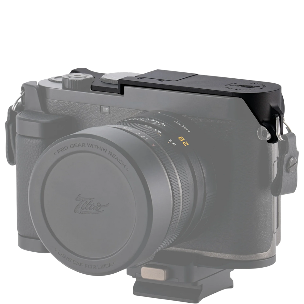 Площадка с упором для большого пальца Tila Top Plate w/ Thumb Bracket для Leica Q3 Чёрная preOrder=24.11.2026