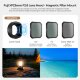 Бленда + светофильтры Freewell Lens Hood для Fujifilm XF 23mm F2.8 (PL, UV, Glow Mist 1/4) Чёрная  - Изображение 290185