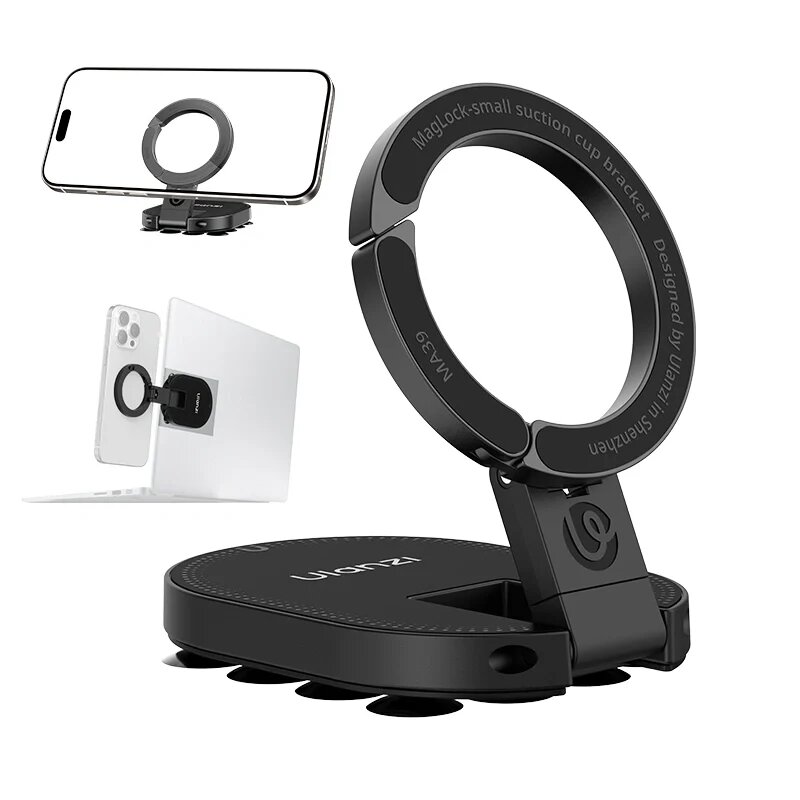 Держатель смартфона Ulanzi MA39 Maglock Suction Cup на присосках