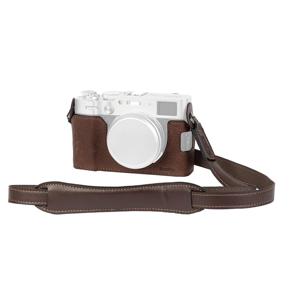 Чехол SmallRig Leather Half Case Kit для Fujifilm X100VI Коричневый 