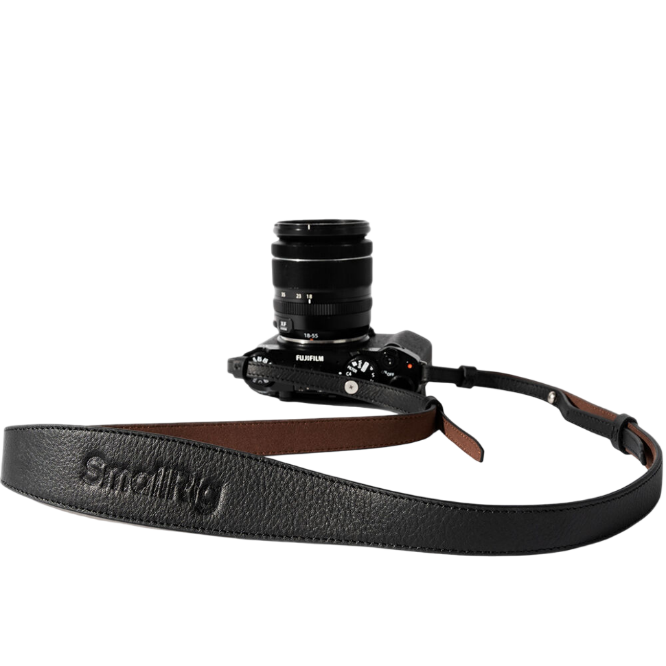 Шейный ремень SmallRig 5208 Universal Leather Strap Чёрный 