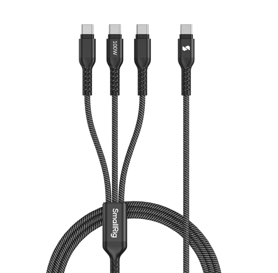 Кабель SmallRig 3-в-1 Type-C 100Вт preOrder=24.10.2027