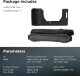 Чехол SmallRig Leather Half Case Kit для Fujifilm X100VI Чёрный - Изображение 247543