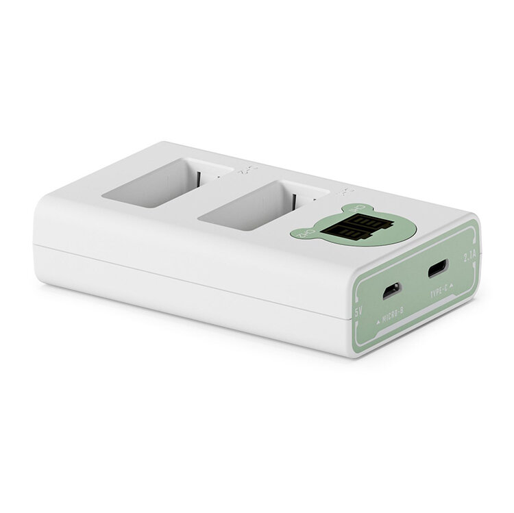 Зарядное устройство Tilta Battery Charger для LP-E17 Светло-зелёное