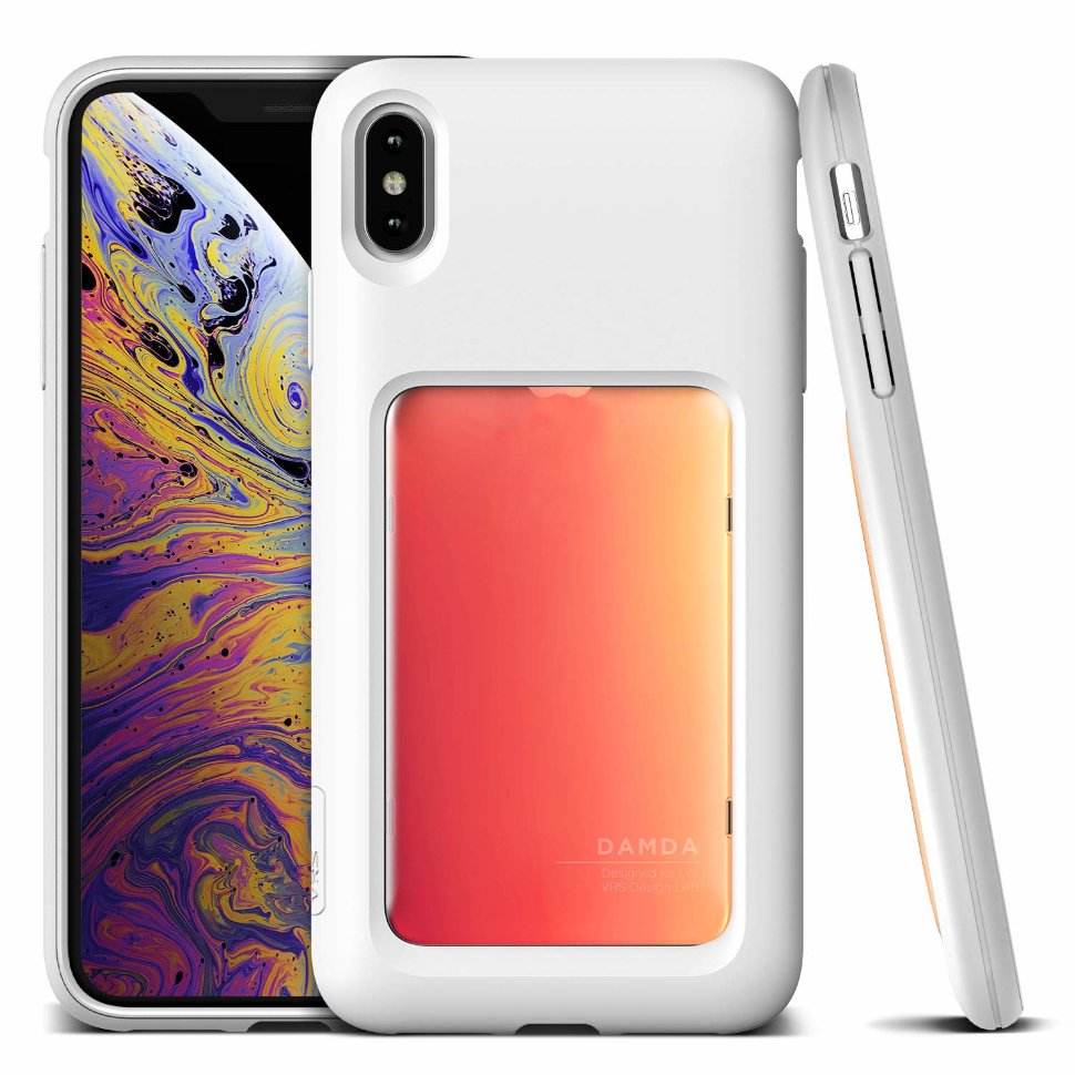 Чехол VRS Design Damda High Pro Shield для iPhone XS MAX White Edition