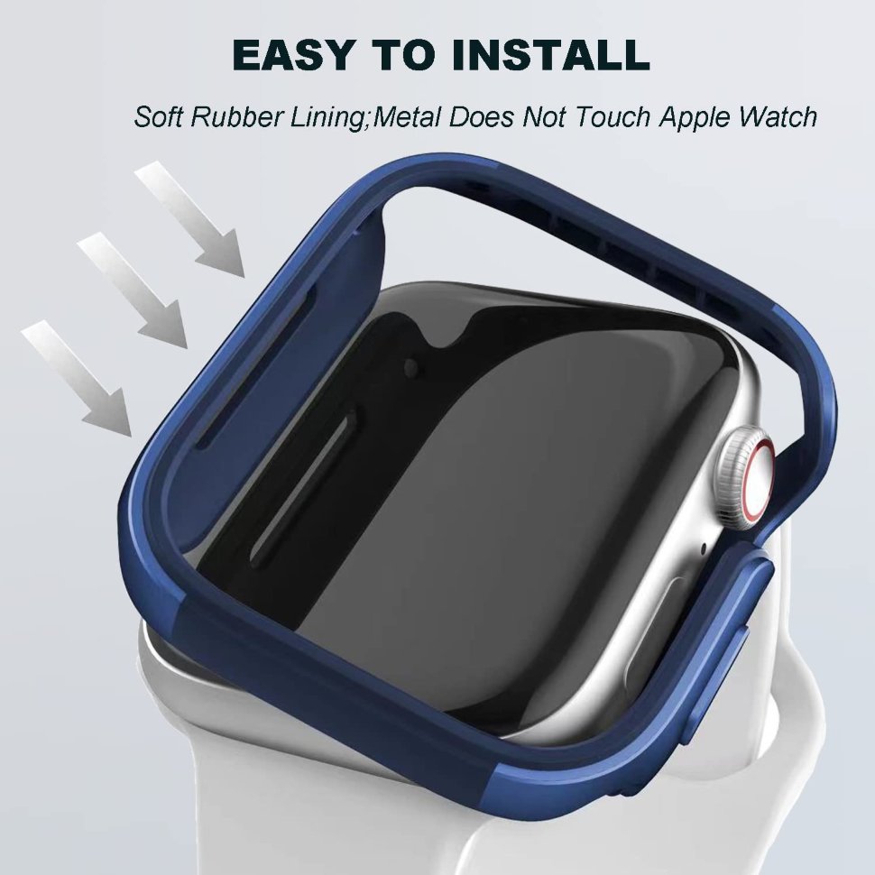 Чехол Raptic Edge для Apple Watch 45mm Синий
