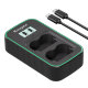 Зарядное устройство Kingma PD3.0 Dual Battery Charger для NP-W235 - Изображение 236928