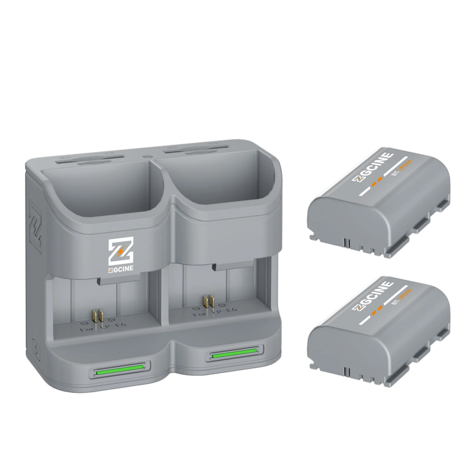 2 аккумулятора LP-E6P + зарядный кейс ZGCine PC2 preOrder=23.08.2026