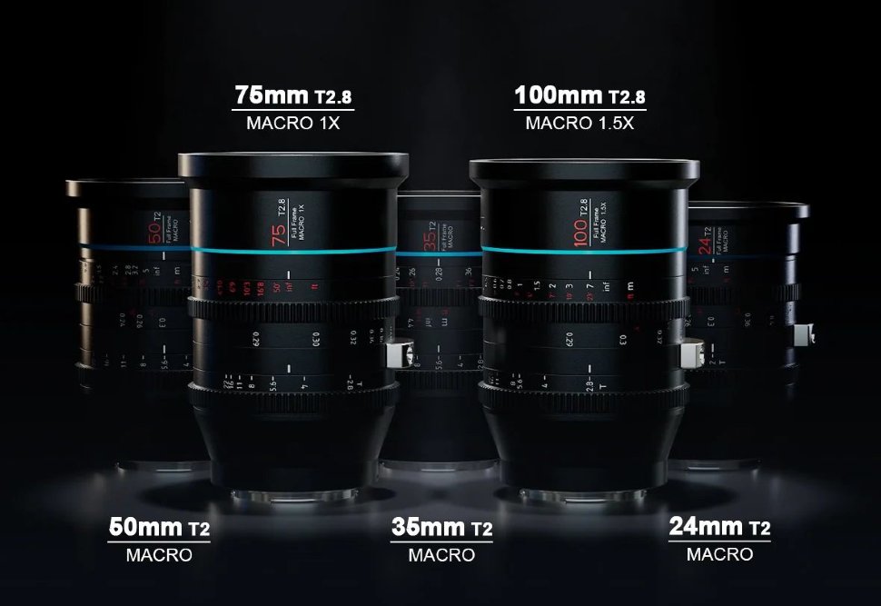 Объектив Sirui Jupiter 100mm T2.8 Full-frame Macro 1.5X PL-mount