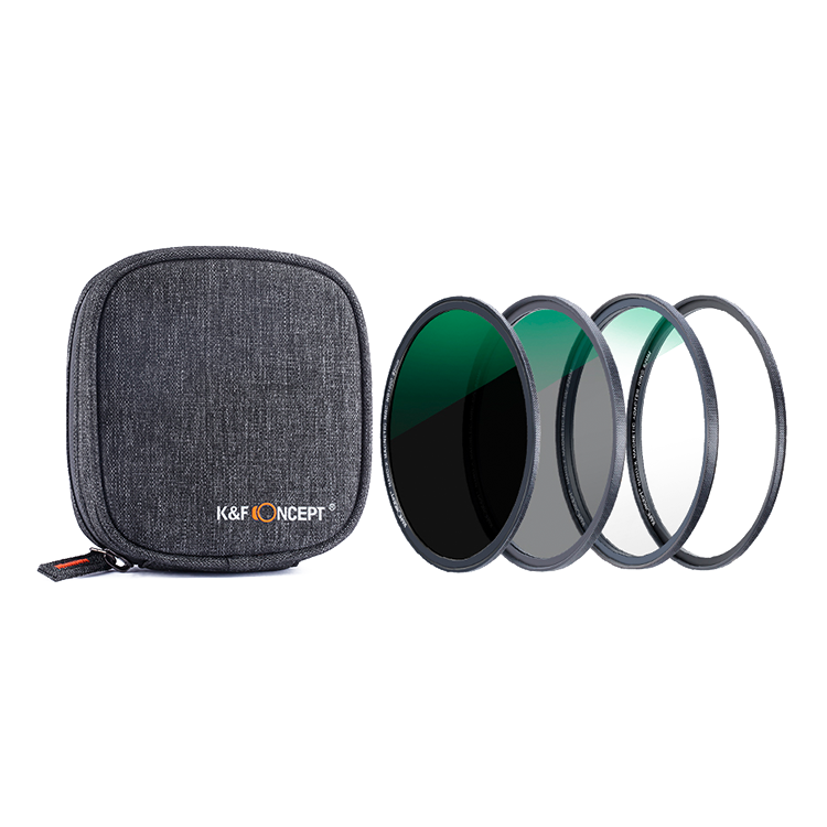 Комплект светофильтров K&F Concept 3 in 1 magnetic (MCUV+CPL+ND1000) 67мм