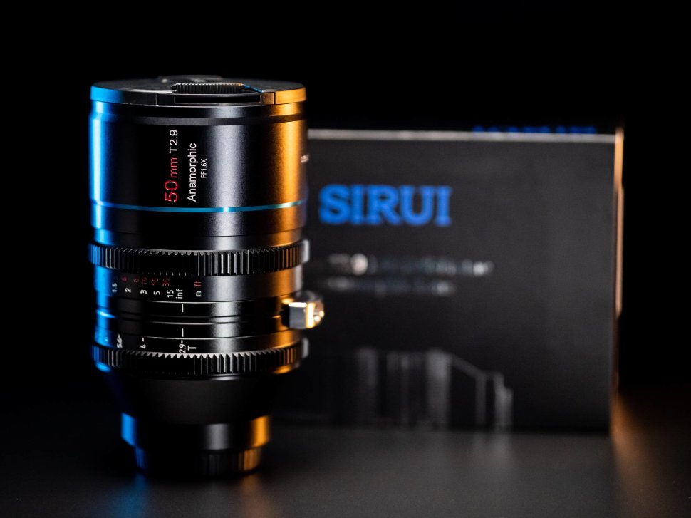 Объектив Sirui Venus 50mm T2.9 1.6x Full-Frame Anamorphic L-mount