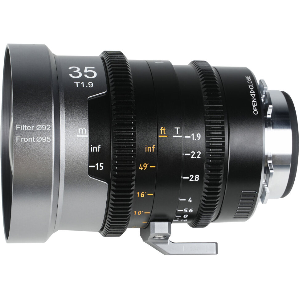 Объектив Sirui IronStar 35mm T1.9 Anamorphic Cine 1.5X Neutral Flare EF/PL-mount