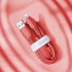 Кабель Baseus Colourful Cable USB - Lightning 2.4A 1.2м Красный - Изображение 108120