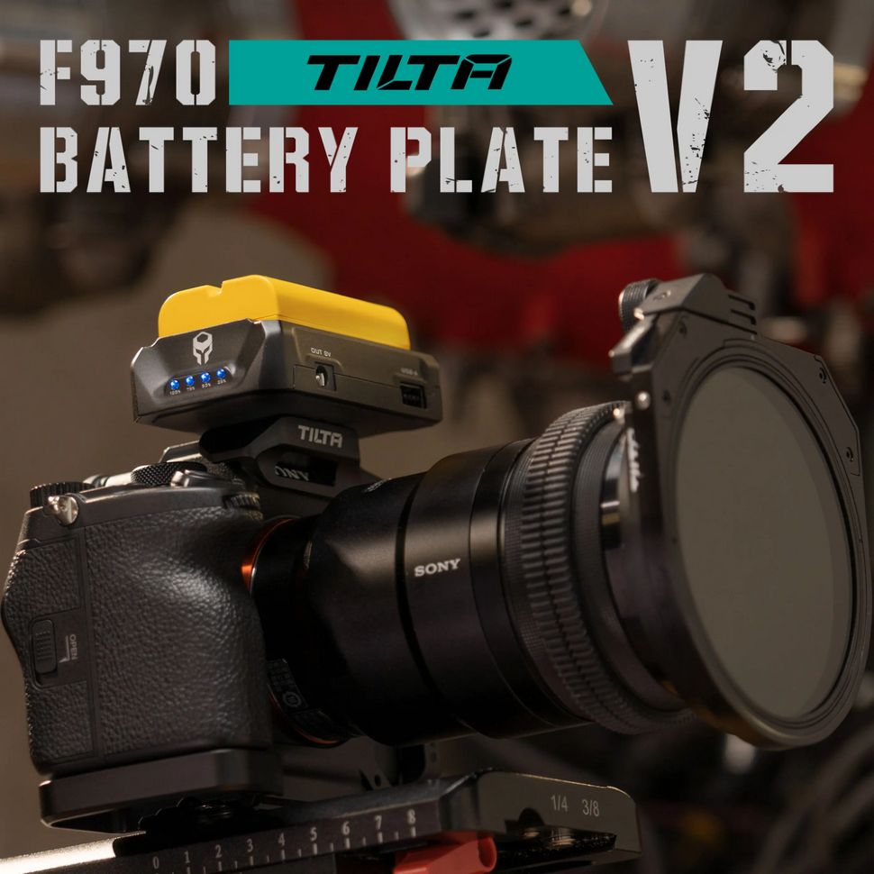 Адаптер питания Tilta F970 Battery Plate V2 Чёрный
