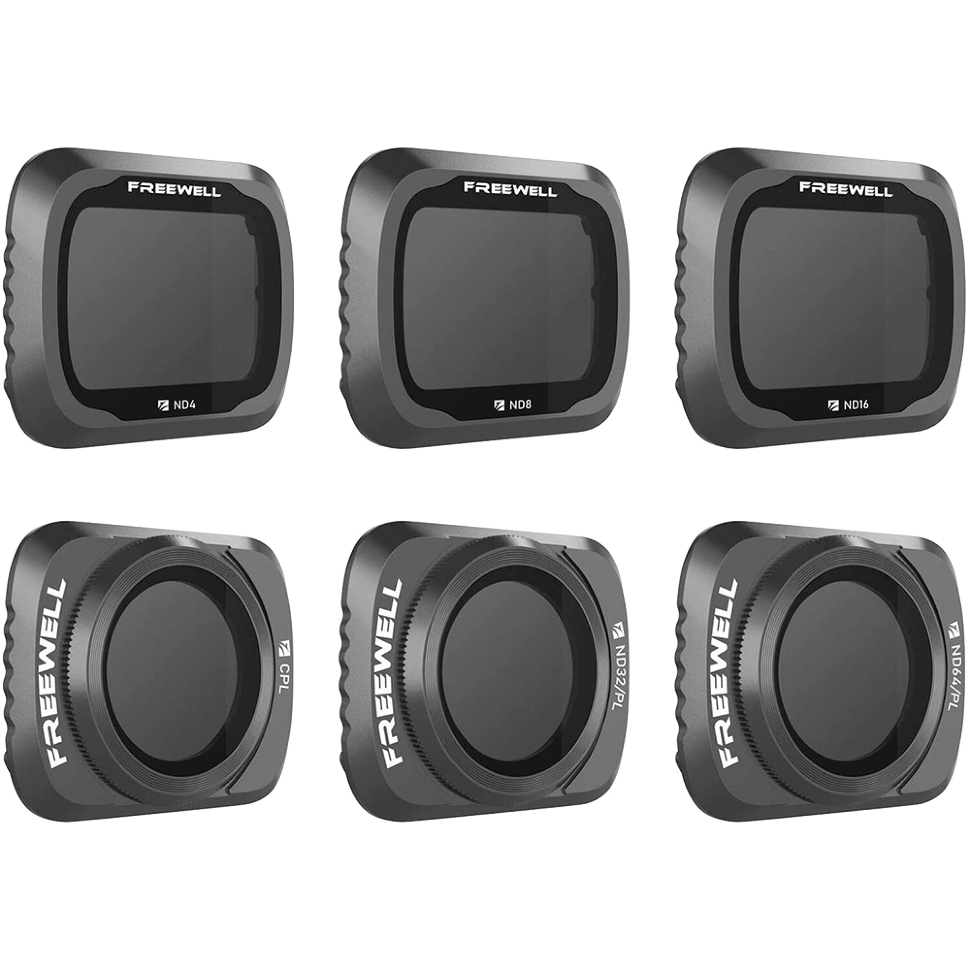 Комплект светофильтров Freewell Budget kit для DJI Mavic Air 2 (6шт) 