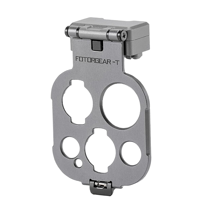 Адаптер Tilta Khronos Lens Adapter V2 для объектива FotorGear T для iPhone 15 Pro/Pro Max Серый