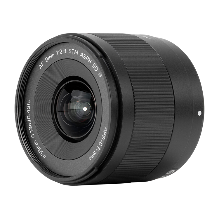 Объектив Viltrox Air AF 9mm F2.8 APS-C X-mount Чёрный
