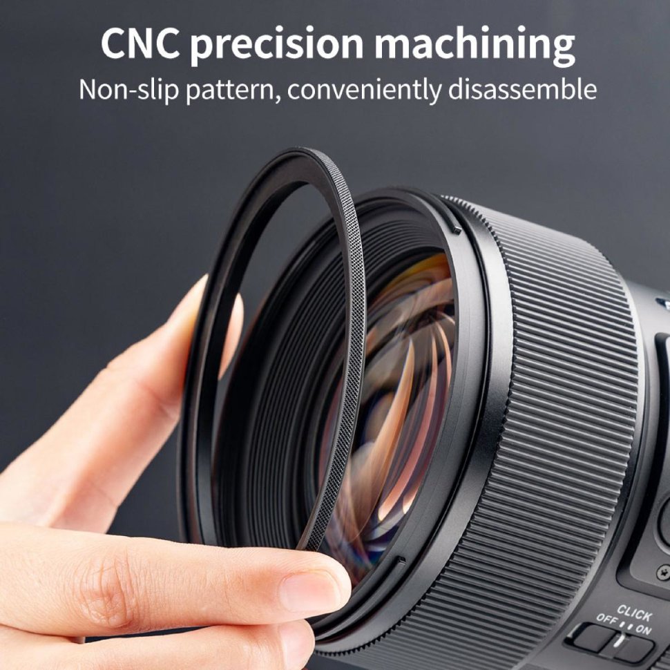 Переходное кольцо K&F Concept Magnetic 72-82мм