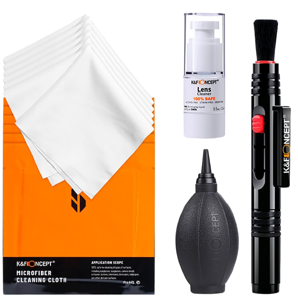 Набор для очистки оптики K&amp;F Concept Cleaning Kit 1876 