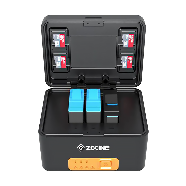 Зарядный кейс ZGCine PS-G10 для аккумуляторов GoPro