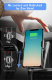 Автодержатель + беспроводная зарядка Baseus Car Gravity Mount Красный - Изображение 70018
