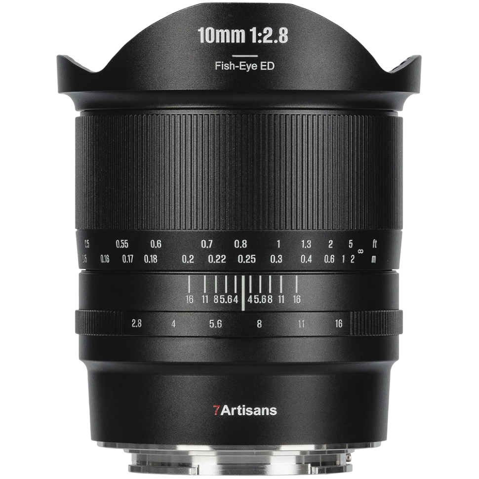 Объектив 7Artisans 10mm F2.8 Fisheye Mark II RF 