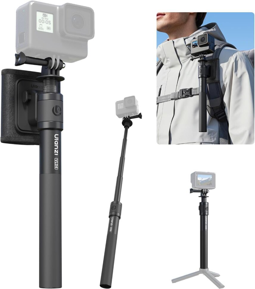 Монопод Ulanzi VL04 ClipMate Invisible для экшн-камеры