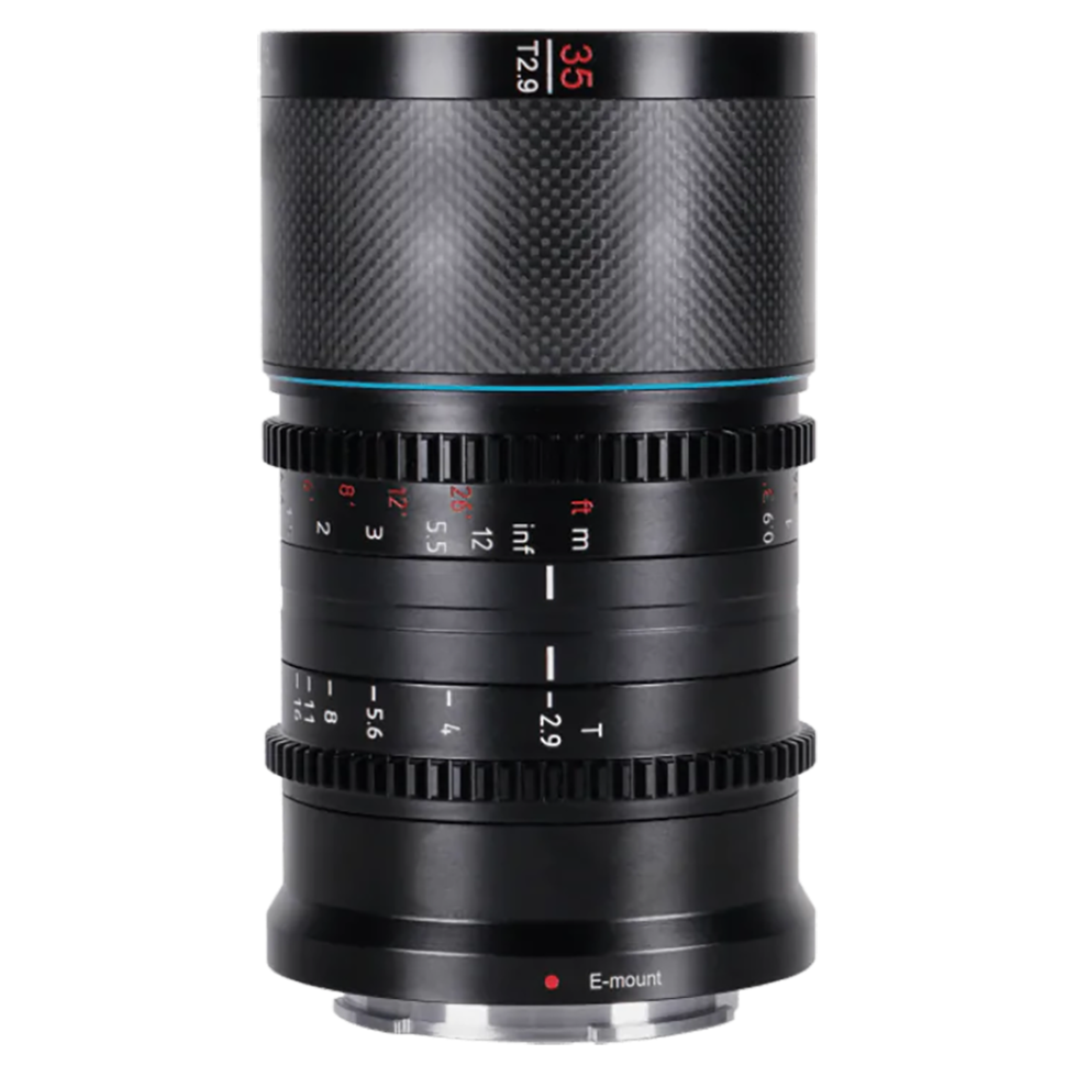 Объектив Sirui Saturn 35mm T2.9 1.6x FF Anamorphic E-mount (Neutral Flare) 