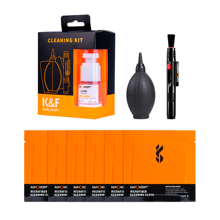 Набор для ухода за оптикой K&F Concept 4-in-1 Cleaning Kit