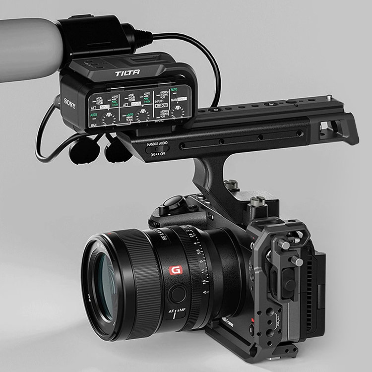 Площадка Tilta XLR Extension Bracket для Sony XLR Handle Unit Чёрная