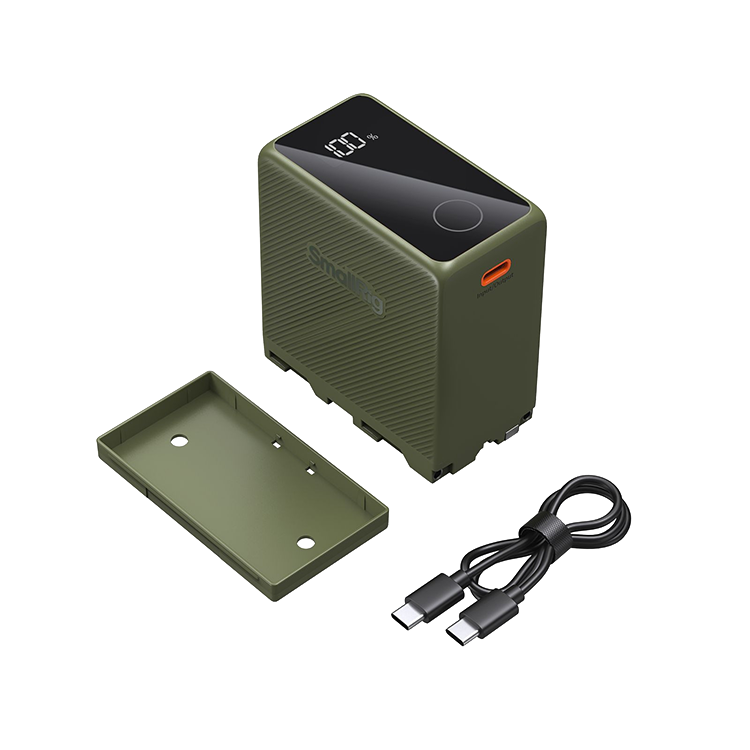 Аккумулятор SmallRig NP-F970 Type-C 36W 75.65Wh Зелёный