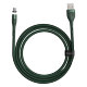 Кабель Baseus Zinc Magnetic USB - Micro USB 2.1A 1м Зелёный - Изображение 146617