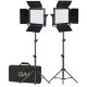 Комплект осветителей GVM 800D-RGB (2шт + софтбоксы) - Изображение 208279