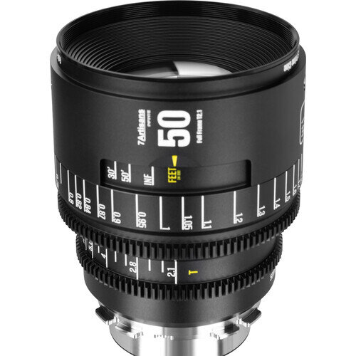 Объектив 7Artisans INFINTE 50mm T2.1 PL-Mount Чёрный