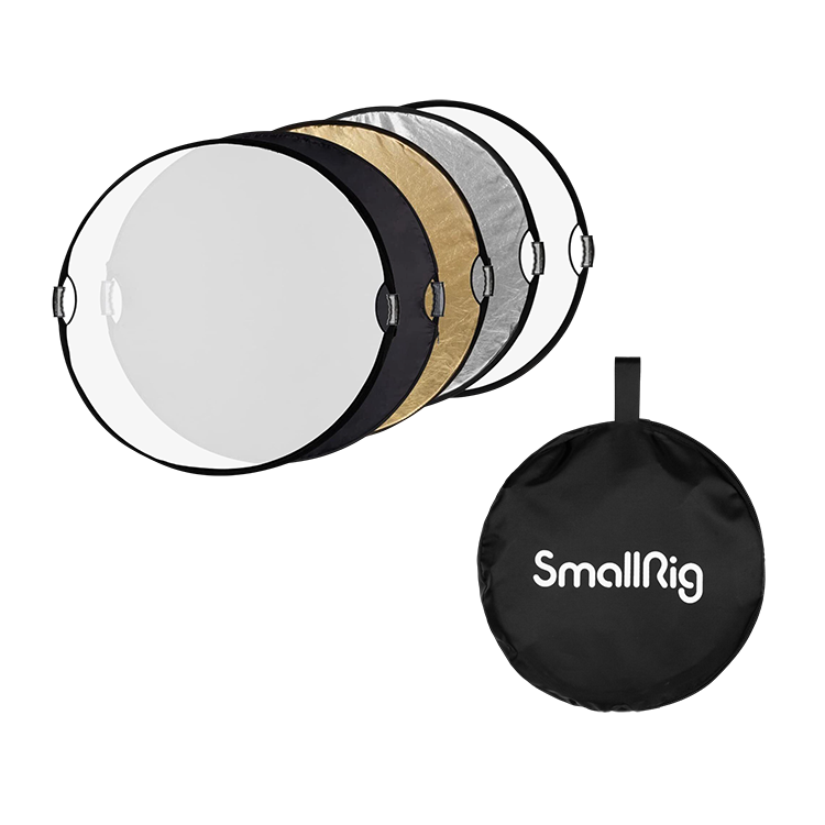 Отражатель SmallRig 4131 Collapsible Circular Reflector 5-in-1 with Handles 42"