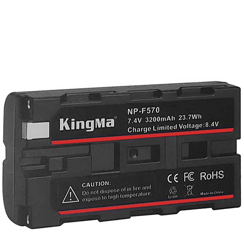 Аккумулятор KingMa NP-F570 3200mAh  preOrder=07.10.2026