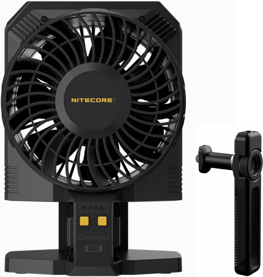 Портативный вентилятор Nitecore CW30 Cine Wind с рукояткой