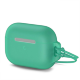 Чехол Baseus Let's Go Jelly Lanyard для AirPods Pro Зелёный (с зелёным ремешком) - Изображение 122623