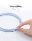 Кабель Baseus Pudding Type-C - Lightning 20W 2м Белый - Изображение 244103