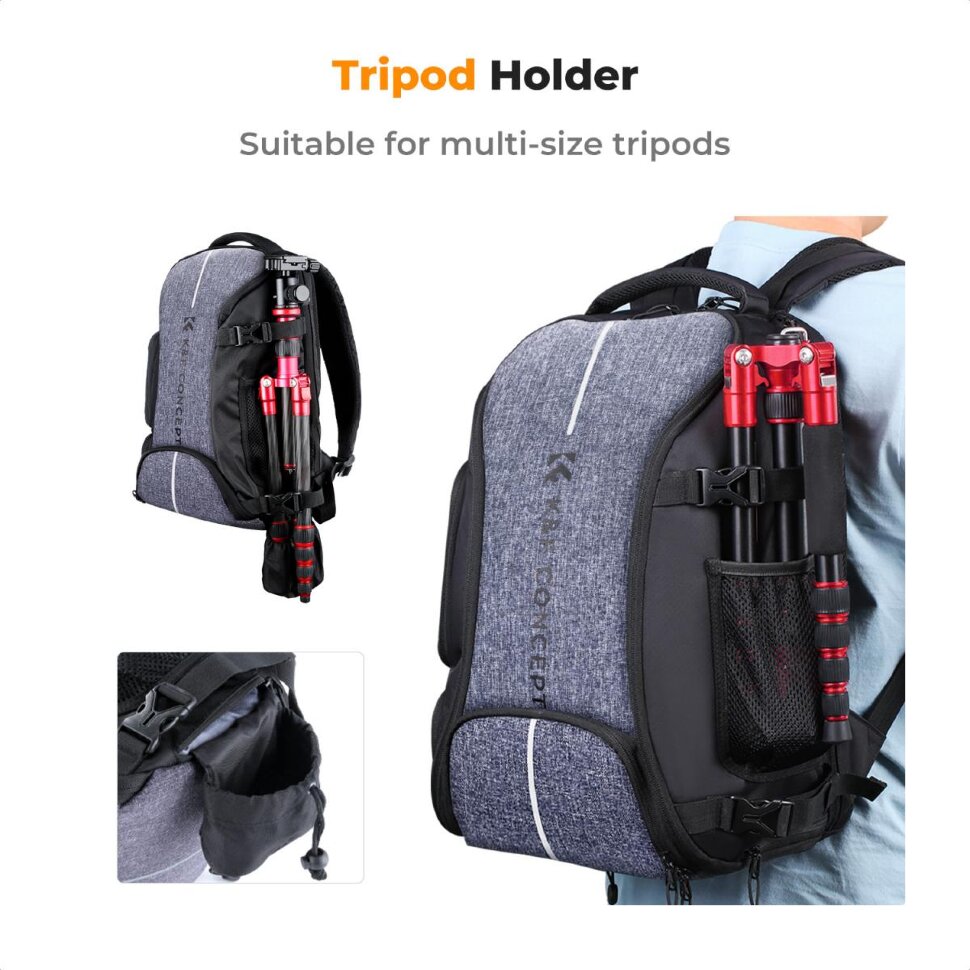 Рюкзак K&F Concept Camera Backpack 25L