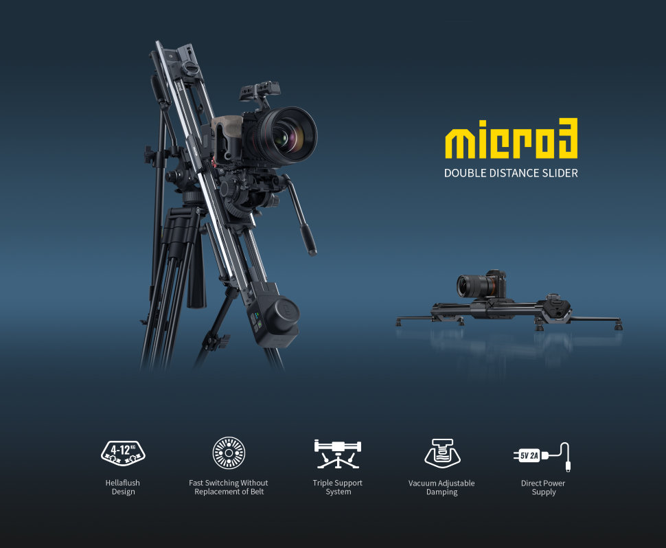 Слайдер моторизованный Zeapon Micro3 E500 PONS PT Kit