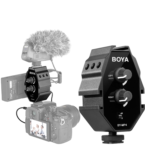 Аудиоадаптер BOYA BY-MP4 