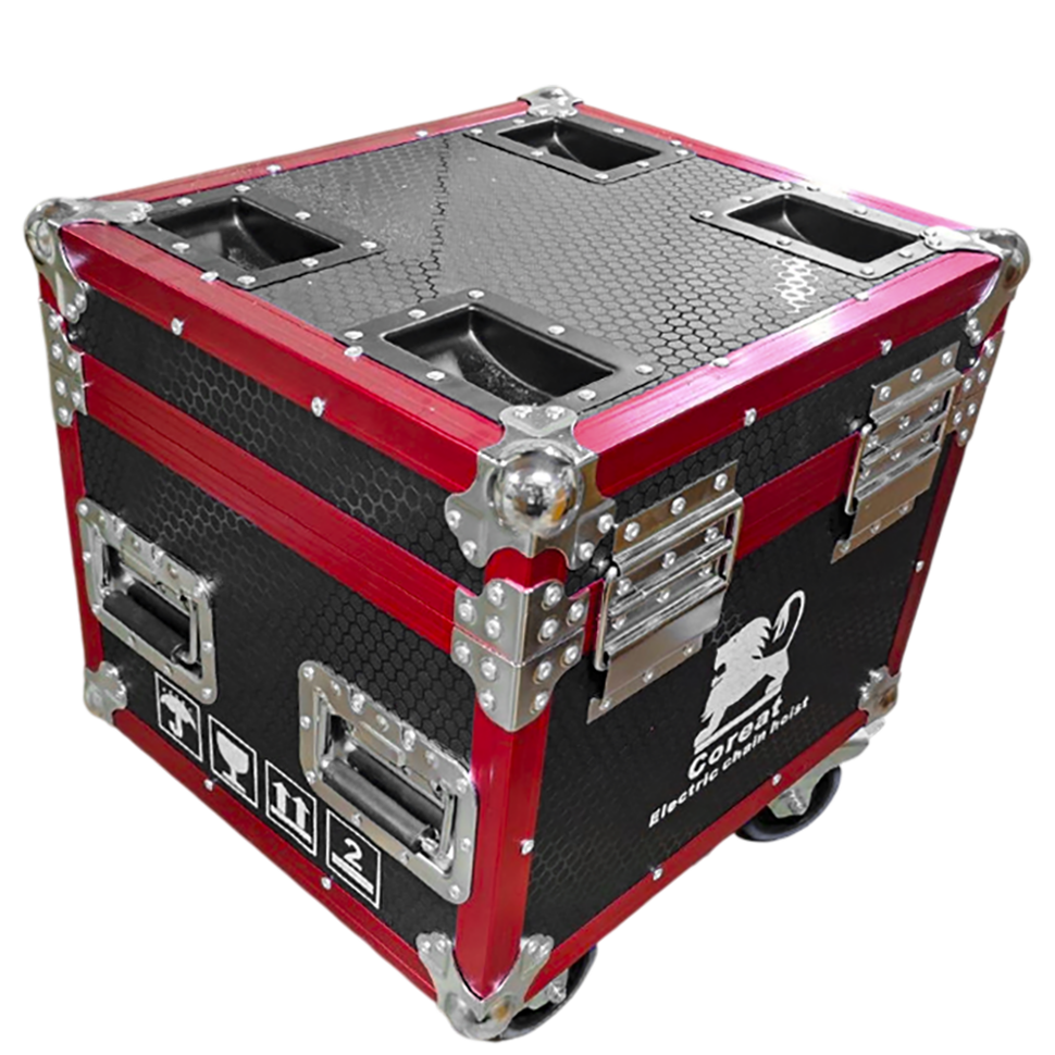 Электрическая цепная лебедка Coreat V05 D8PLUS 500кг с кейсом