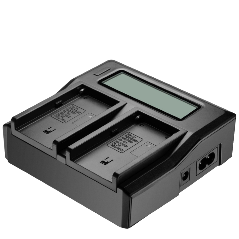 Зарядное устройство Ruibo Dual Battery Charger DC-LCD-001 (EU) 