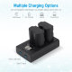2 аккумулятора NP-W235 + зарядное устройство Powerextra FJ-W235USB-B - Изображение 136395